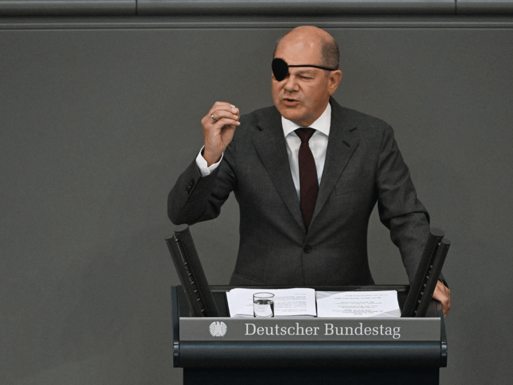 Olaf Scholz Schlaganfall
