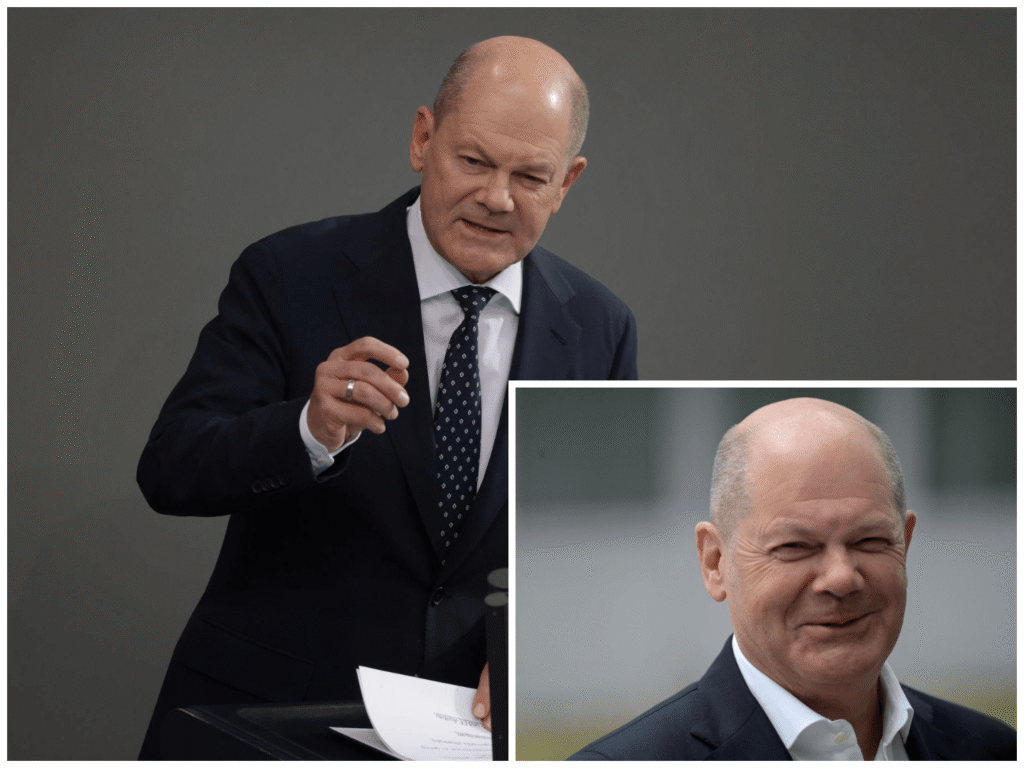 Olaf Scholz Schlaganfall